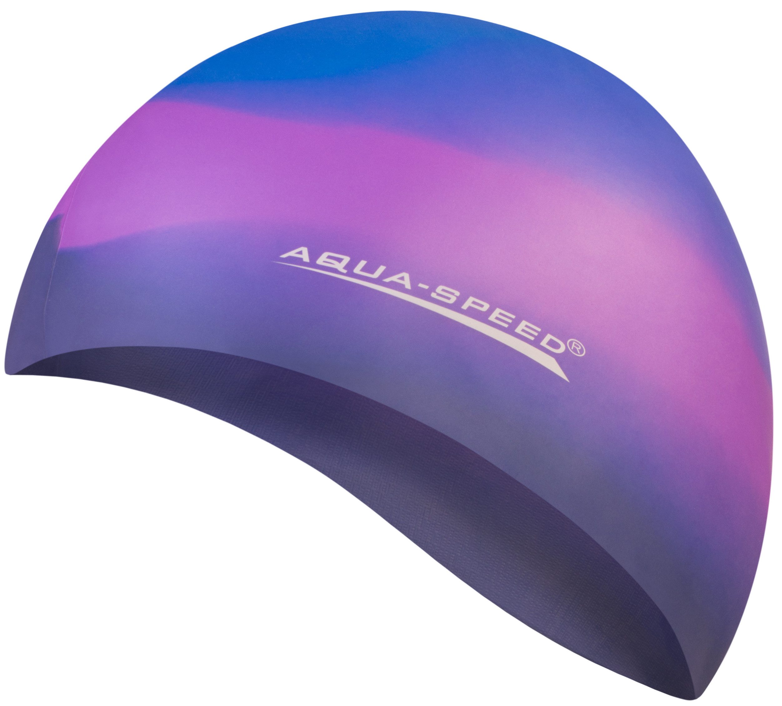 Aqua Speed Badekappe Batik Schwimmkappe – Elastische Silikonmütze für Training & Spaß (Für Training & Freizeit – hohe Widerstandsfähigkeit), Kein Ziepen – angenehmes Auf- & Absetzen ohne Haarschäden