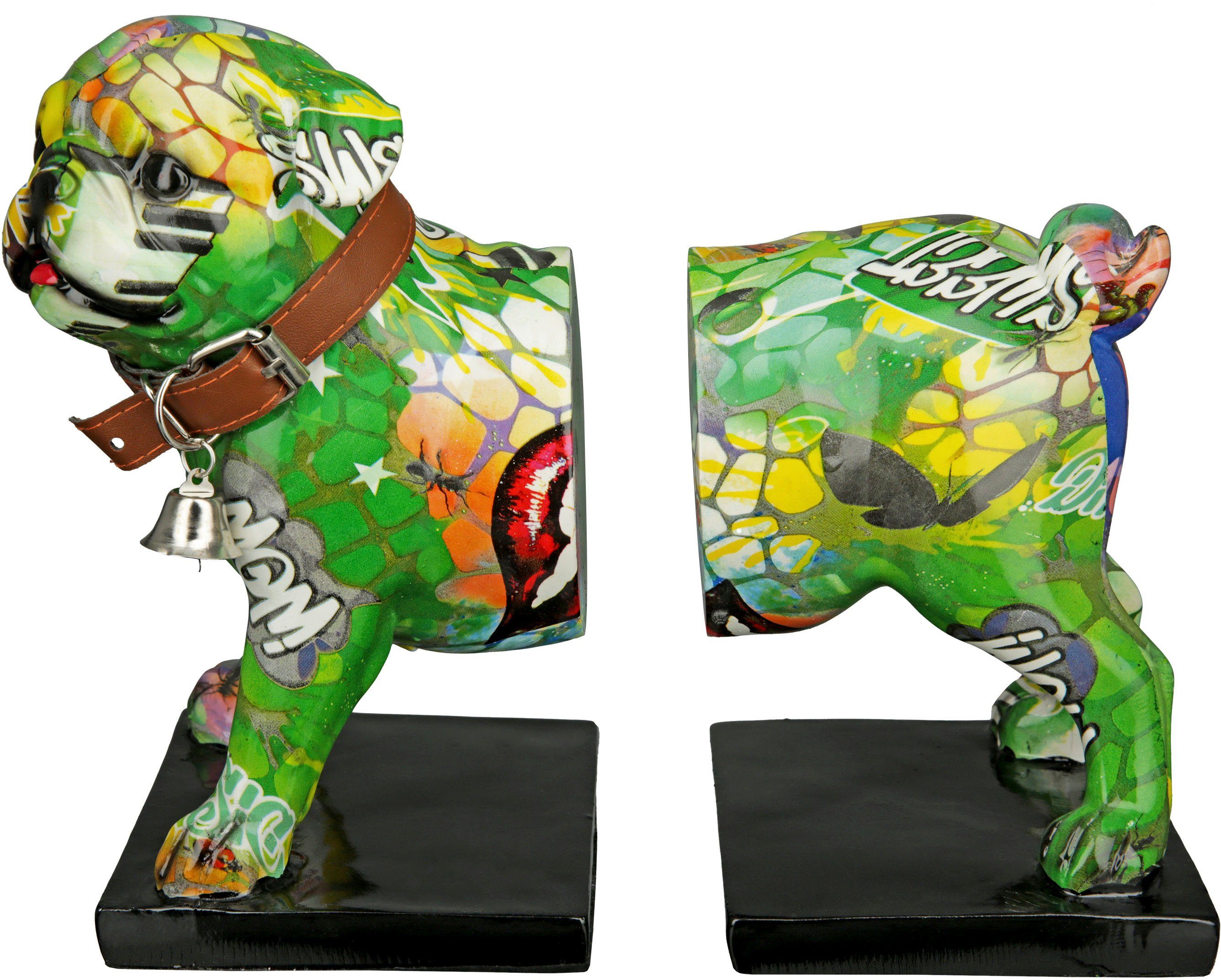 Casablanca by Gilde Tierfigur Buchstützen Mops Sreet Art (1 St)