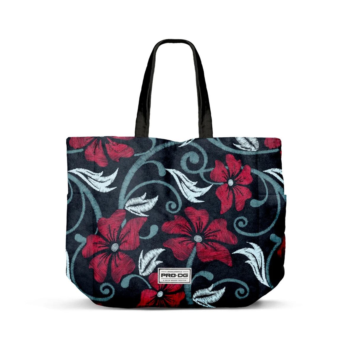 Shopper - Yarn Horizontal horizontal mit Reißverschluss und Innentasche
