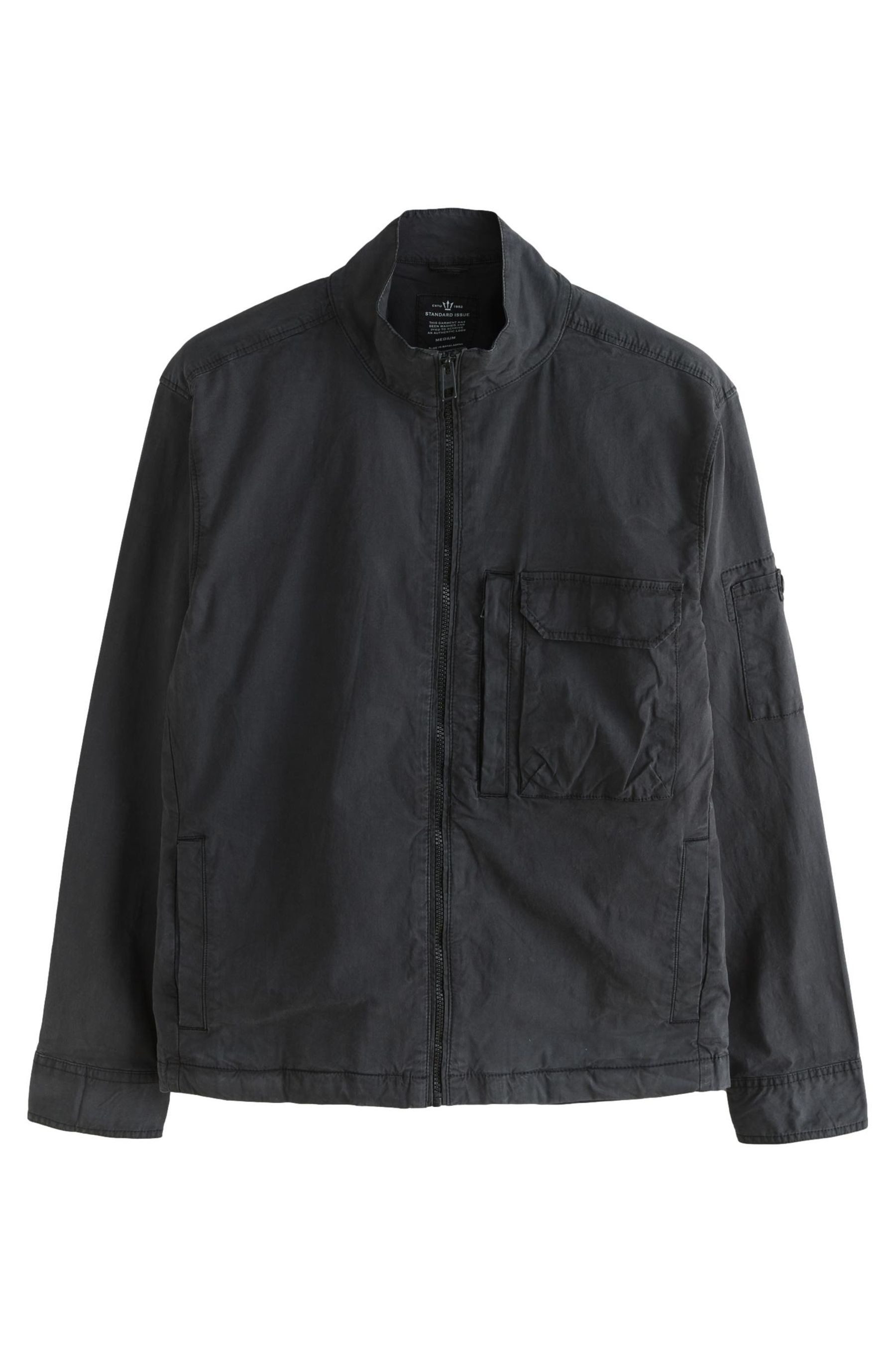 Hemdjacke Hemdjacke mit Reißverschluss