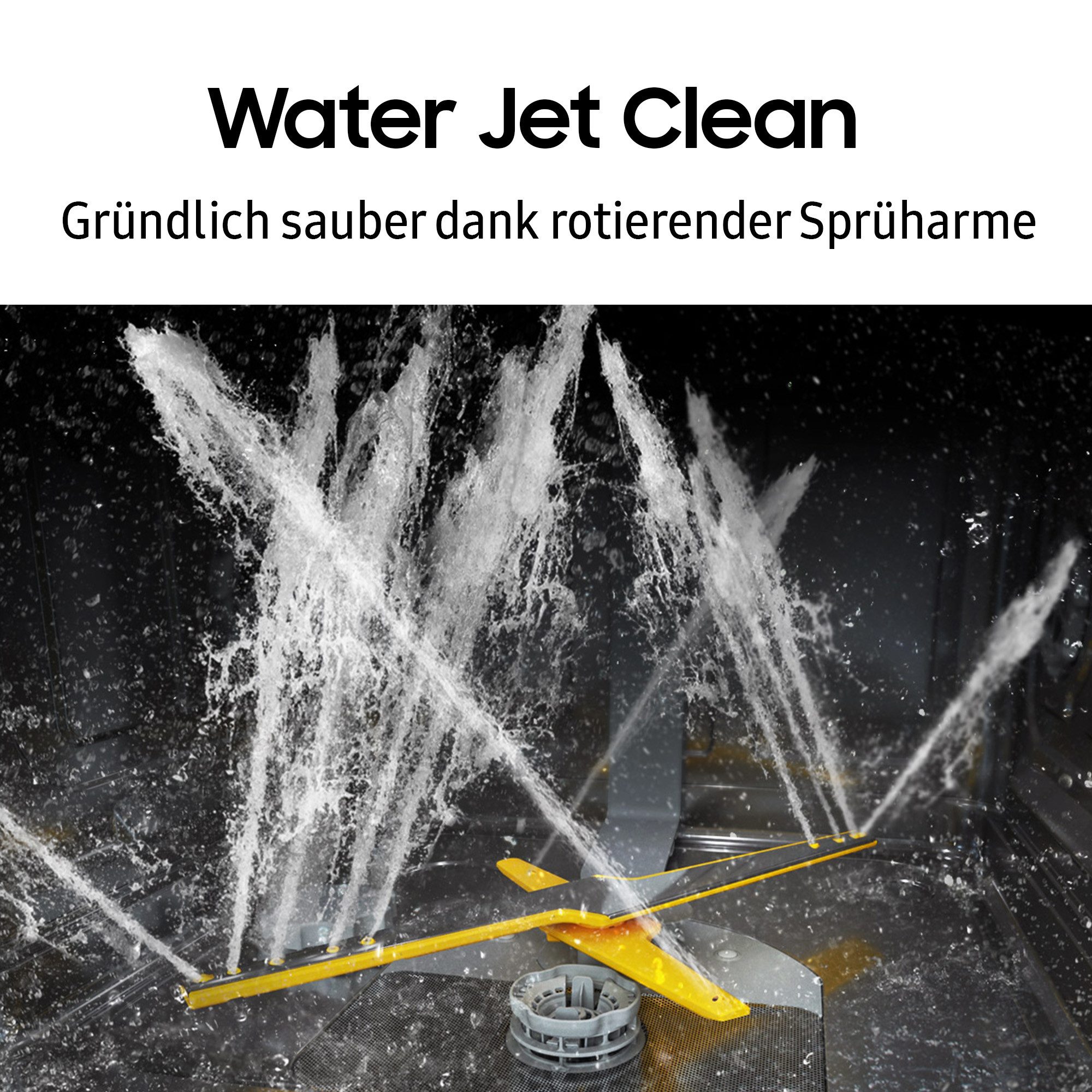 Samsung vollintegrierbarer Geschirrspüler DW60CG880B00EG, 14 Maßgedecke