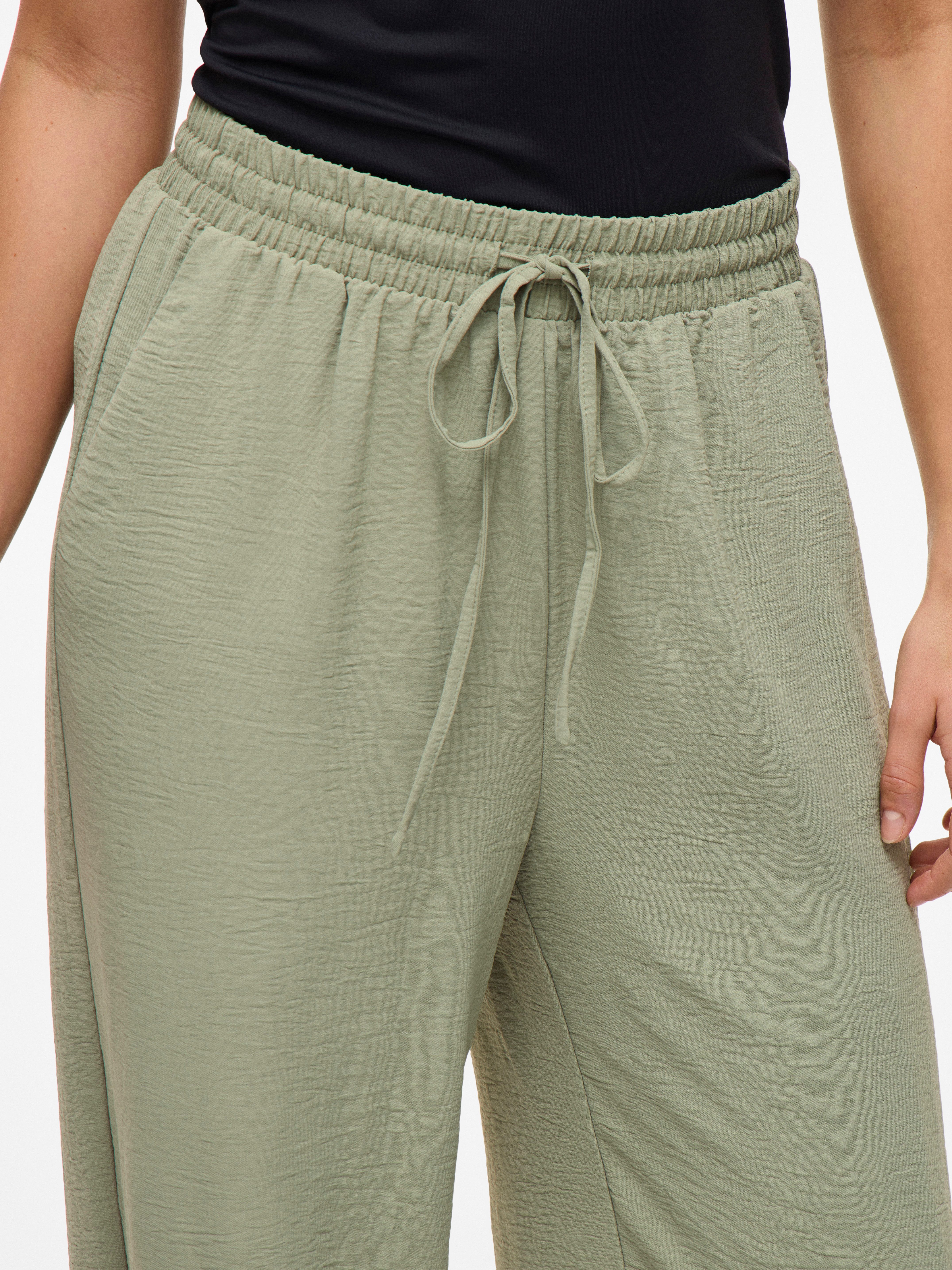 Vila Schlupfhose VIJOSA HW WIDE PANTS günstig online kaufen
