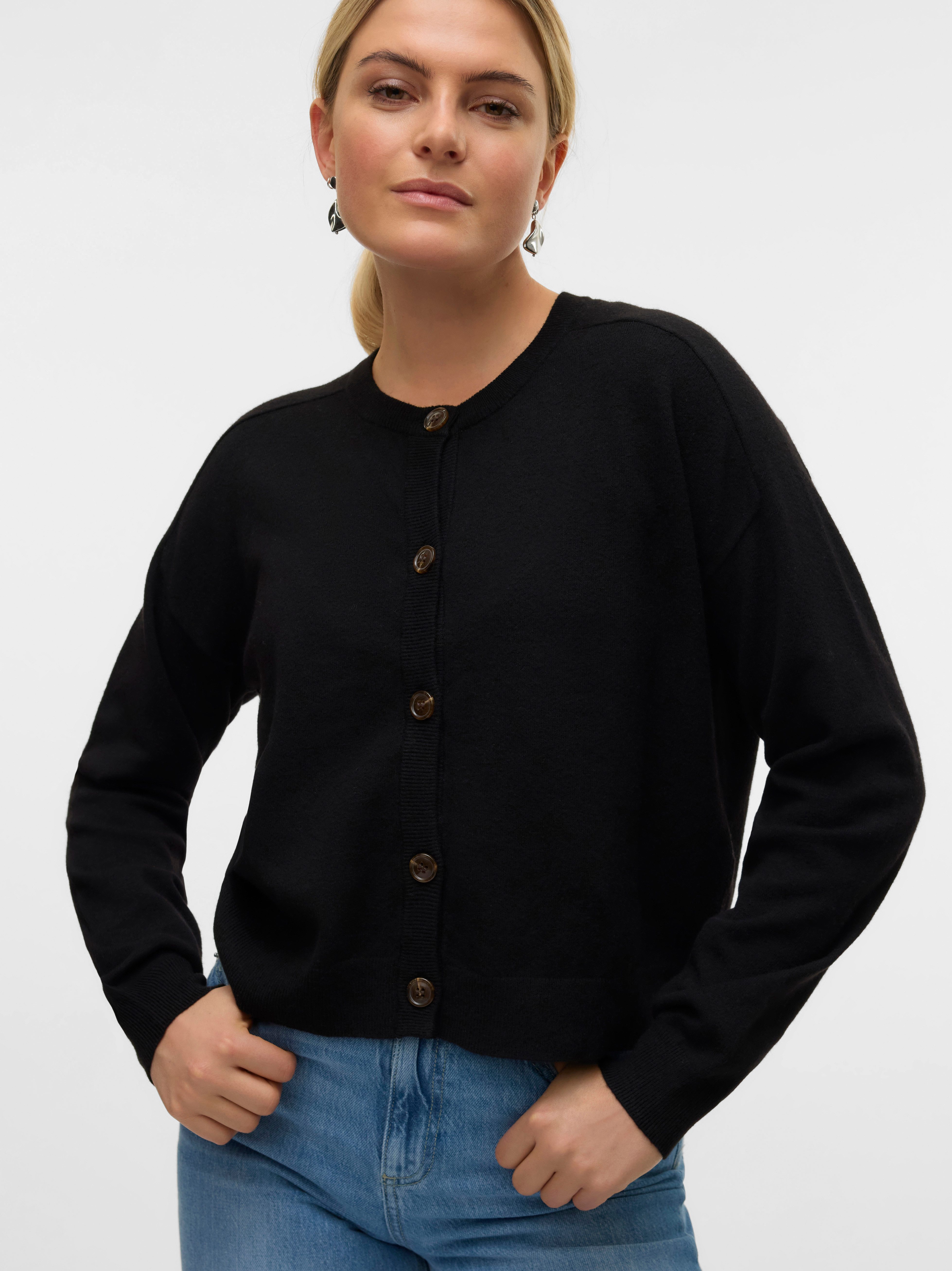 Vero Moda Strickjacke VMFANTASTIC LS O-NECK günstig online kaufen