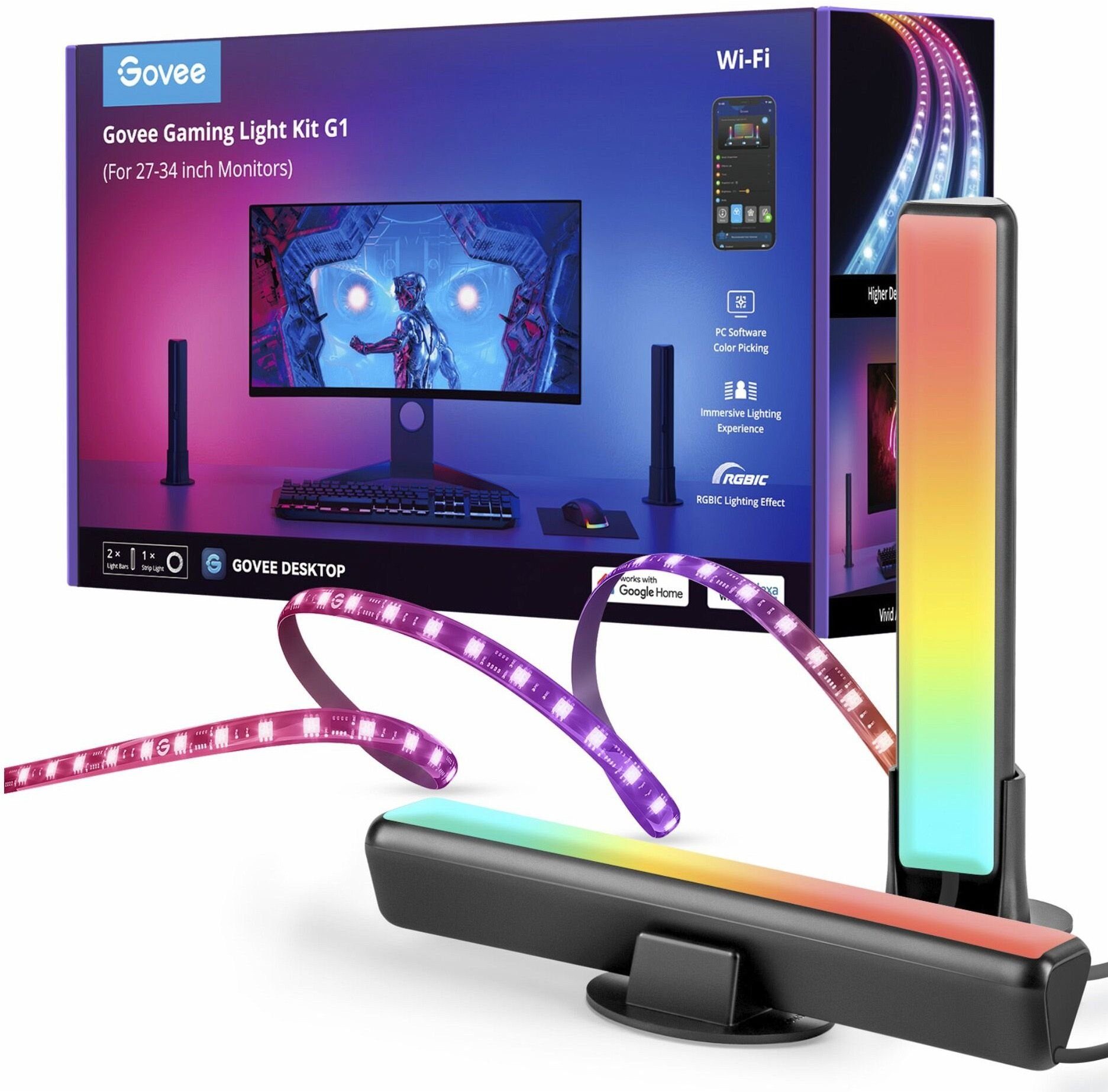 Govee LED Stripe Govee - PC Monitor Pro Kit (for 27-34 inch Monitor)