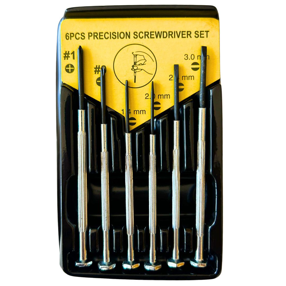 Beast Werkzeugset Uhrenmacher Werkzeug 6‑tlg Feinmechaniker Schraubendreher Set, (Set, 1-tlg), Präzise, kompakt