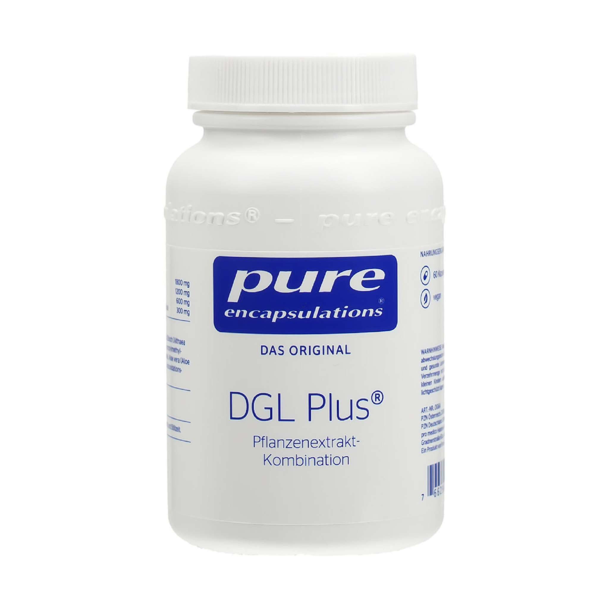 pro medico GmbH PURE ENCAPSULATIONS DGL Plus Kapseln Kapsel