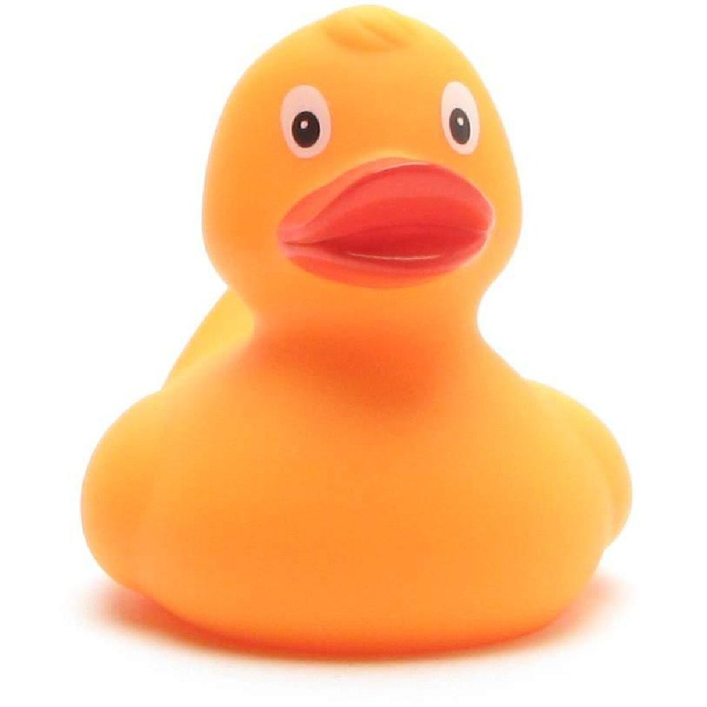 UV-Farbwechsel Duck gelb orange zu - mit Badespielzeug Quietscheente Duckshop Magic