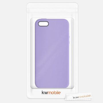 kwmobile Handyhülle Hülle für Apple iPhone SE (1.Gen 2016) / 5 / 5S, Hülle Silikon gummiert - Handyhülle - Handy Case Cover