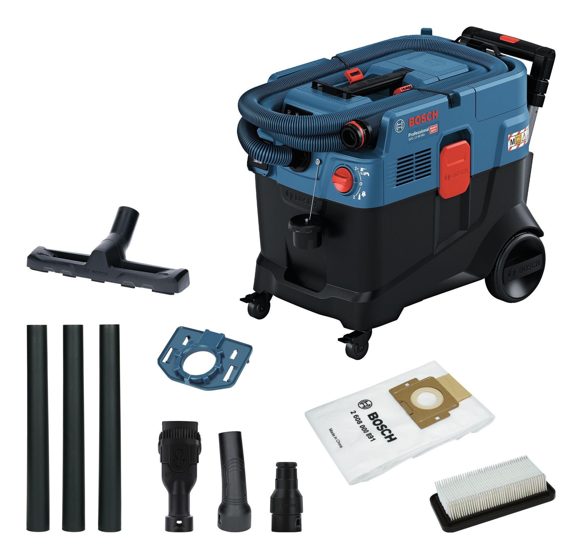 BOSCH Nass-Trocken-Sauger GAS 12-40 MA, Allzwecksauger - im Karton