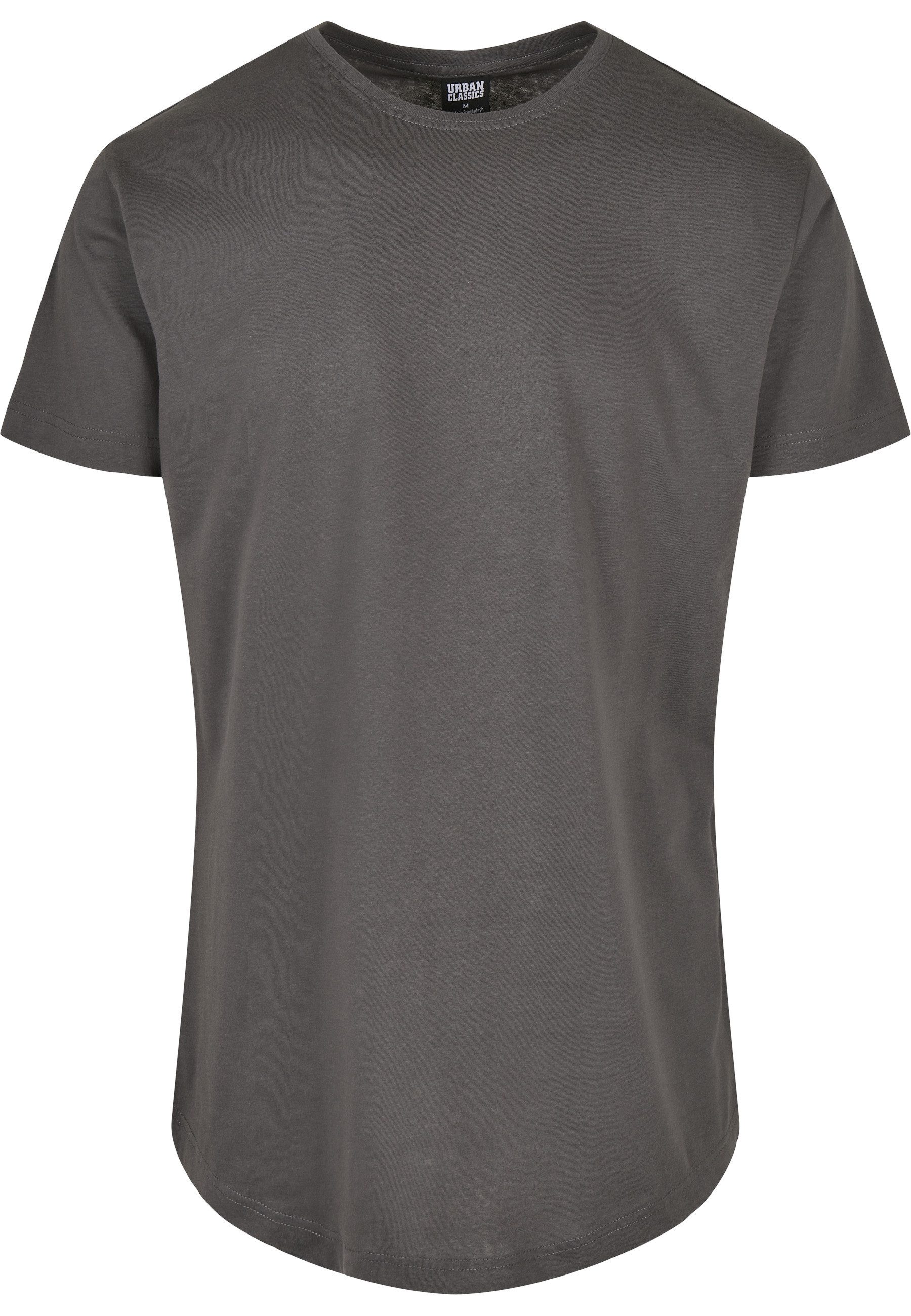 URBAN CLASSICS Kurzarmshirt Urban Classics Herren Shaped Long Tee (1-tlg)