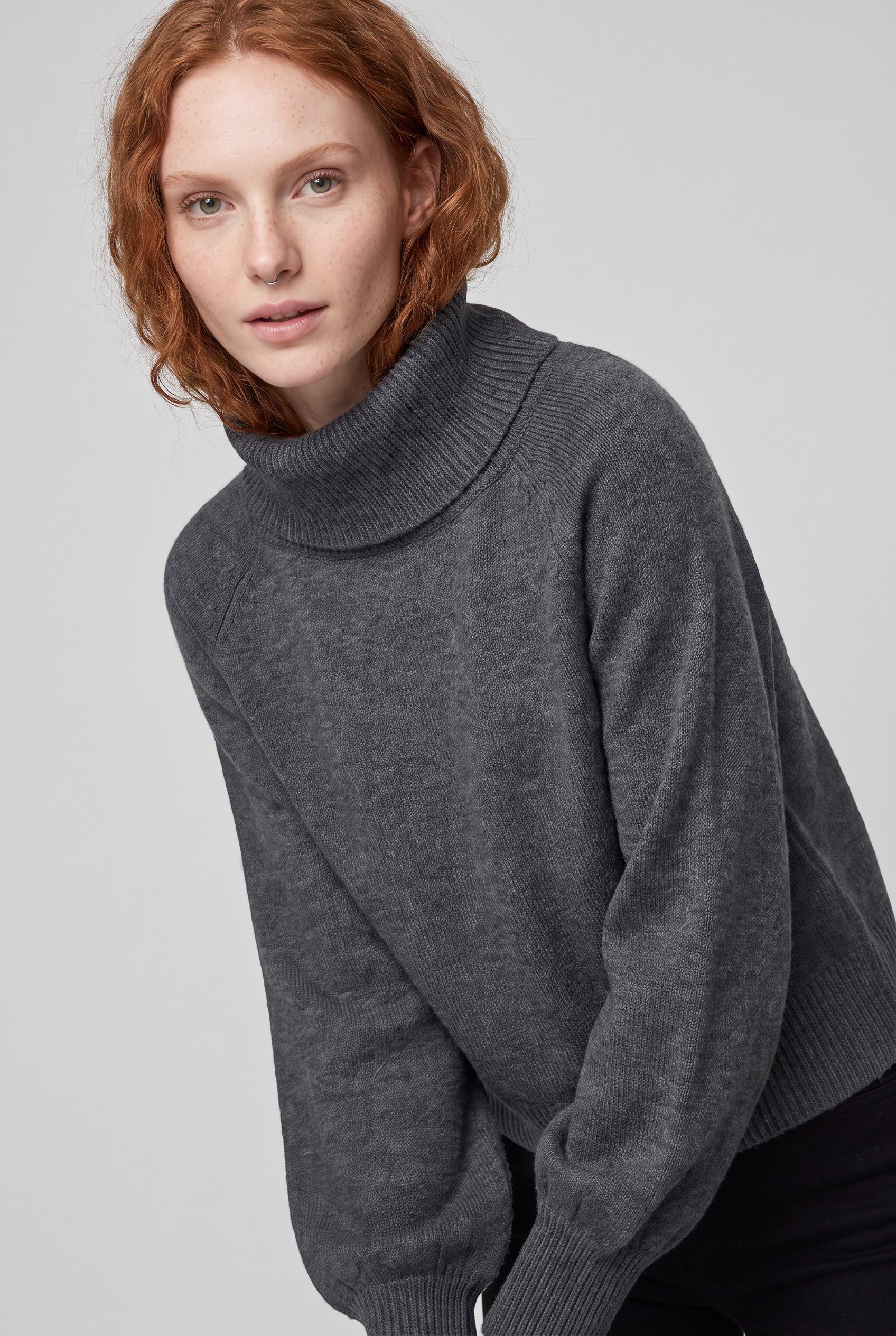 ONLY Rollkragenpullover ONLOLIVIA LS ROLL NECK CC KNT Materialmix, regular fit