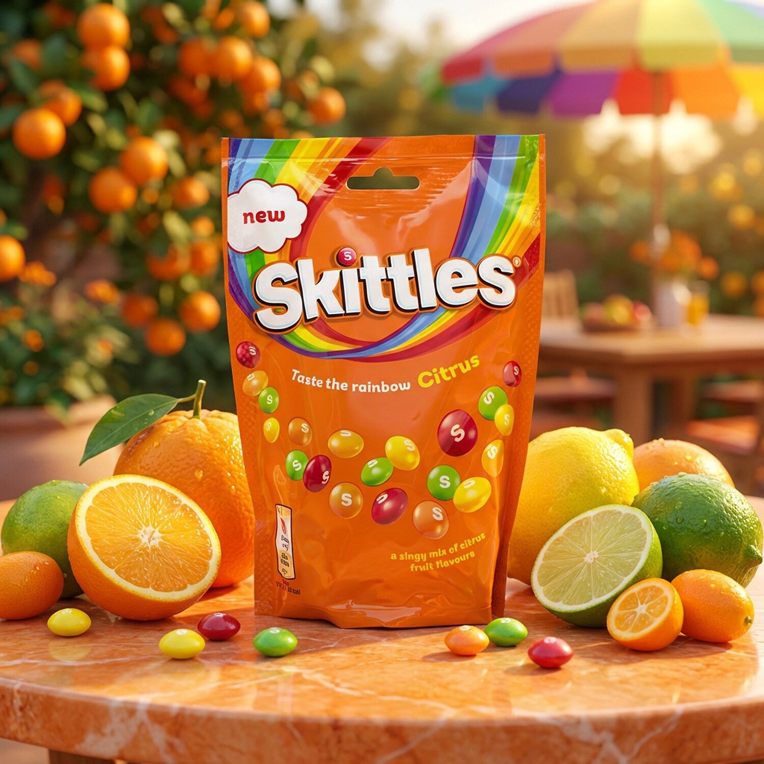 Skittles Süßigkeit