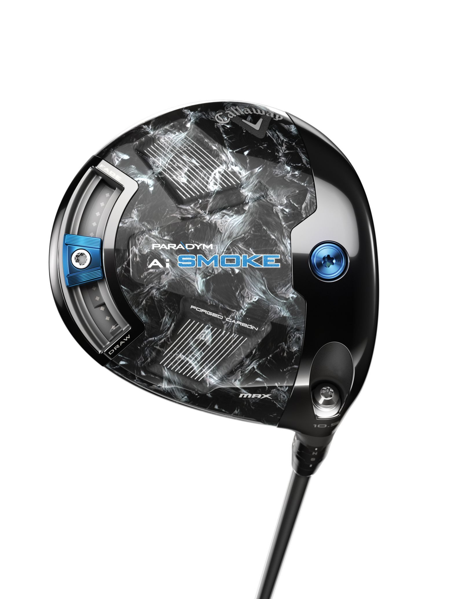 Callaway Driver Callaway Paradym Ai Smoke Max Driver Herren Golfschläger, fehlerverzeihende Form und eine einstellbare Umfangsgewichtung