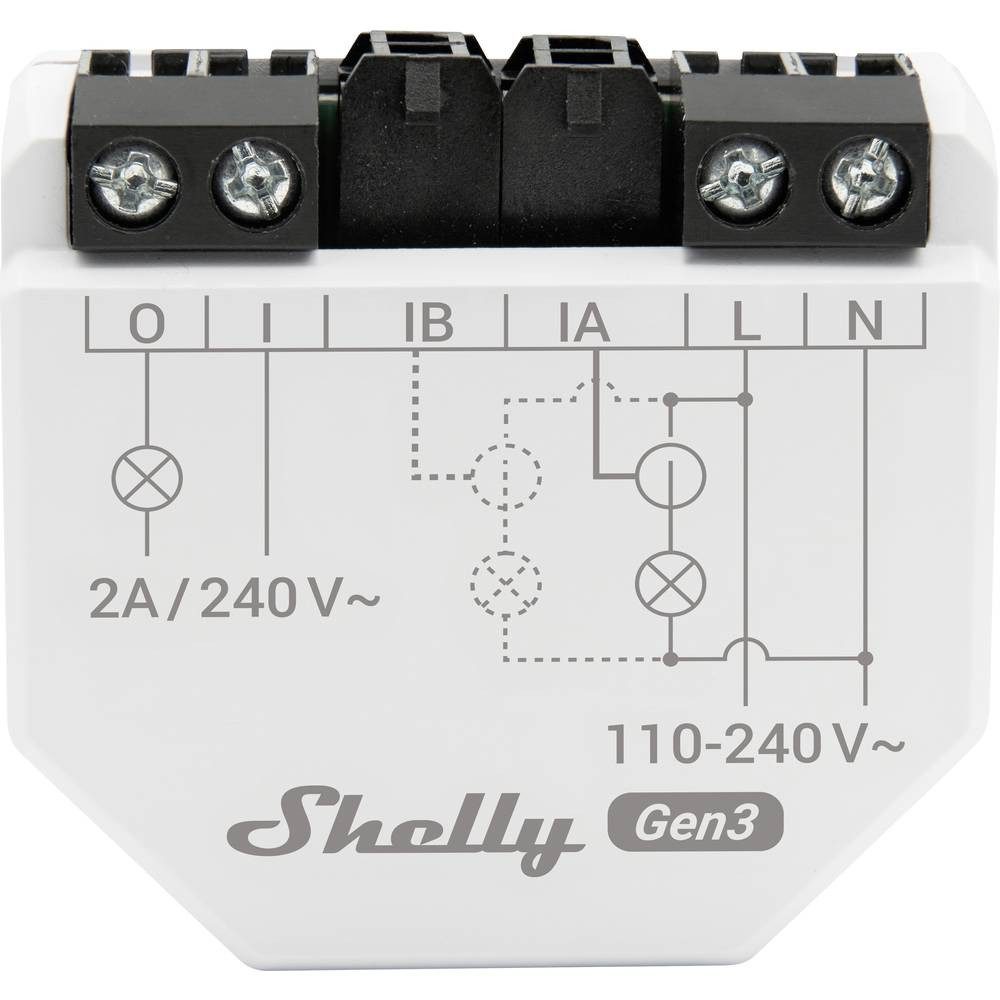 Shelly Unterputz "" Shelly_EM_Gen3 Smart-Home-Steuerelement