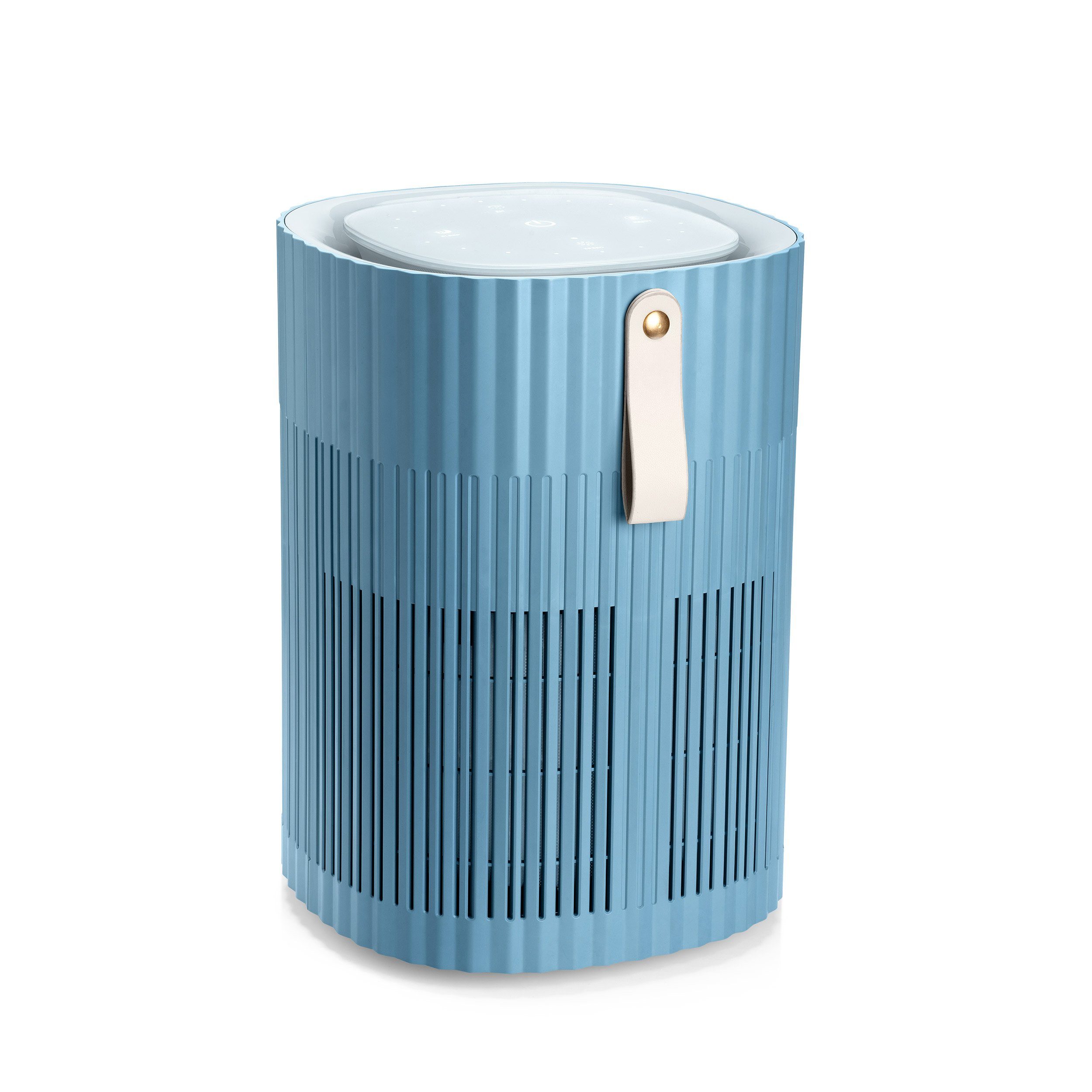 AirExchange Luftreiniger 150-T blau, (Luftfilter, bis zu 40 m², HEPA H13  Filter, Aktivkohlefilter, Touch Display, SMART-Modus, 3  Windgeschwindigkeiten, CADR 150m³/ h, 99,99% Filterleistung, Air Purifier,  Luftbefeuchter, Pollenfilter, geeignet für ...