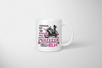 TassenTicker Tasse TASSENTICKER - Motorrad Tasse - Geschenke für Frauen Freundin Frau, 330ml
