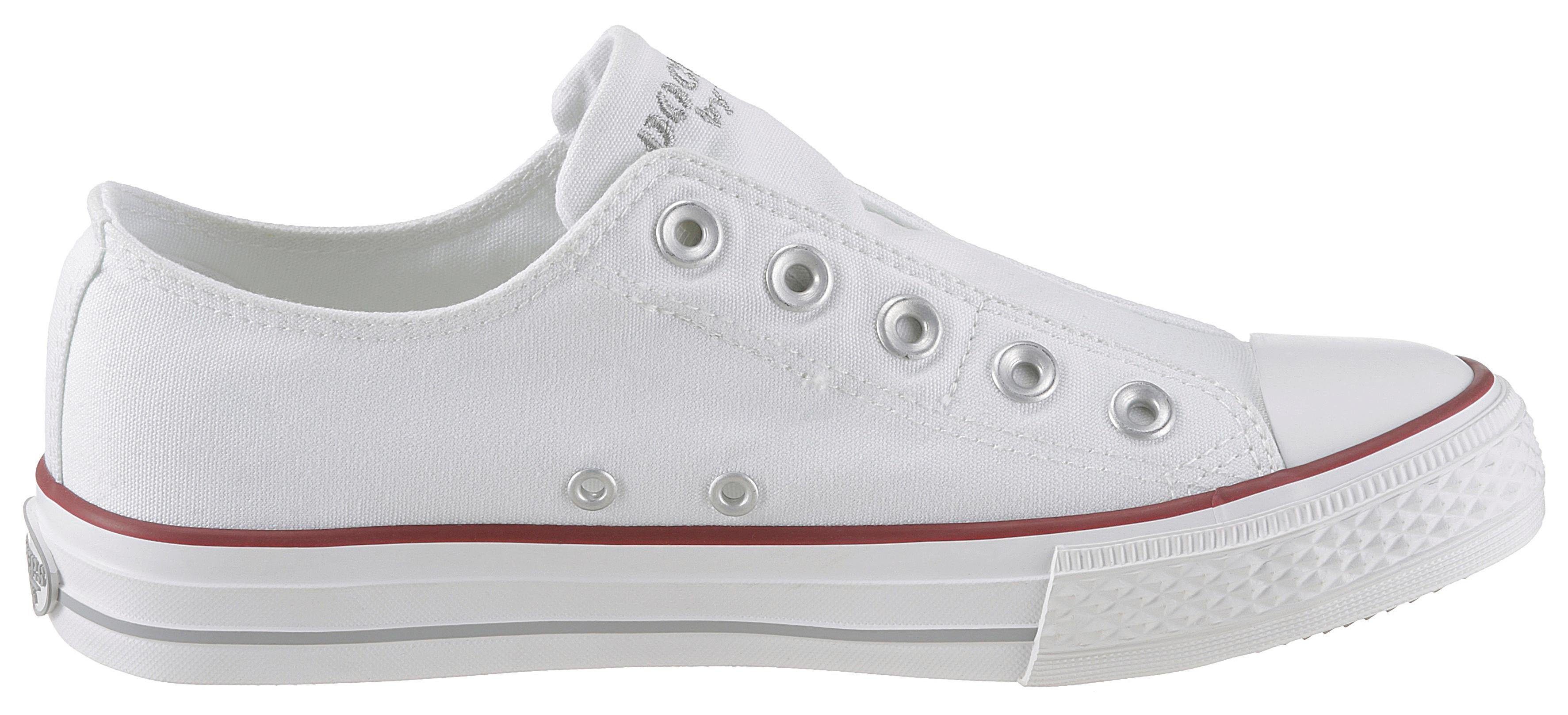 Dockers by Gerli Slip-On Sneaker Sneaker, Schlupfschuh, Freizeitschuh mit verdecktem Gummizug