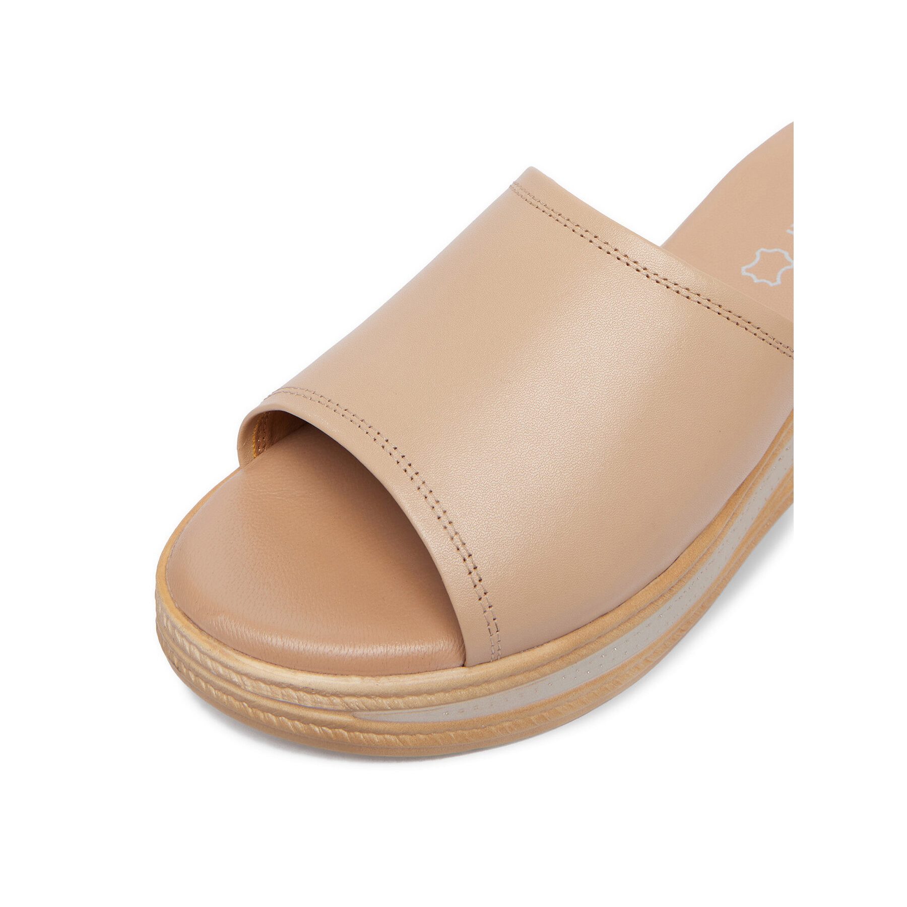 LASOCKI Lasocki Damen-Flip-Flops Beige Badepantolette