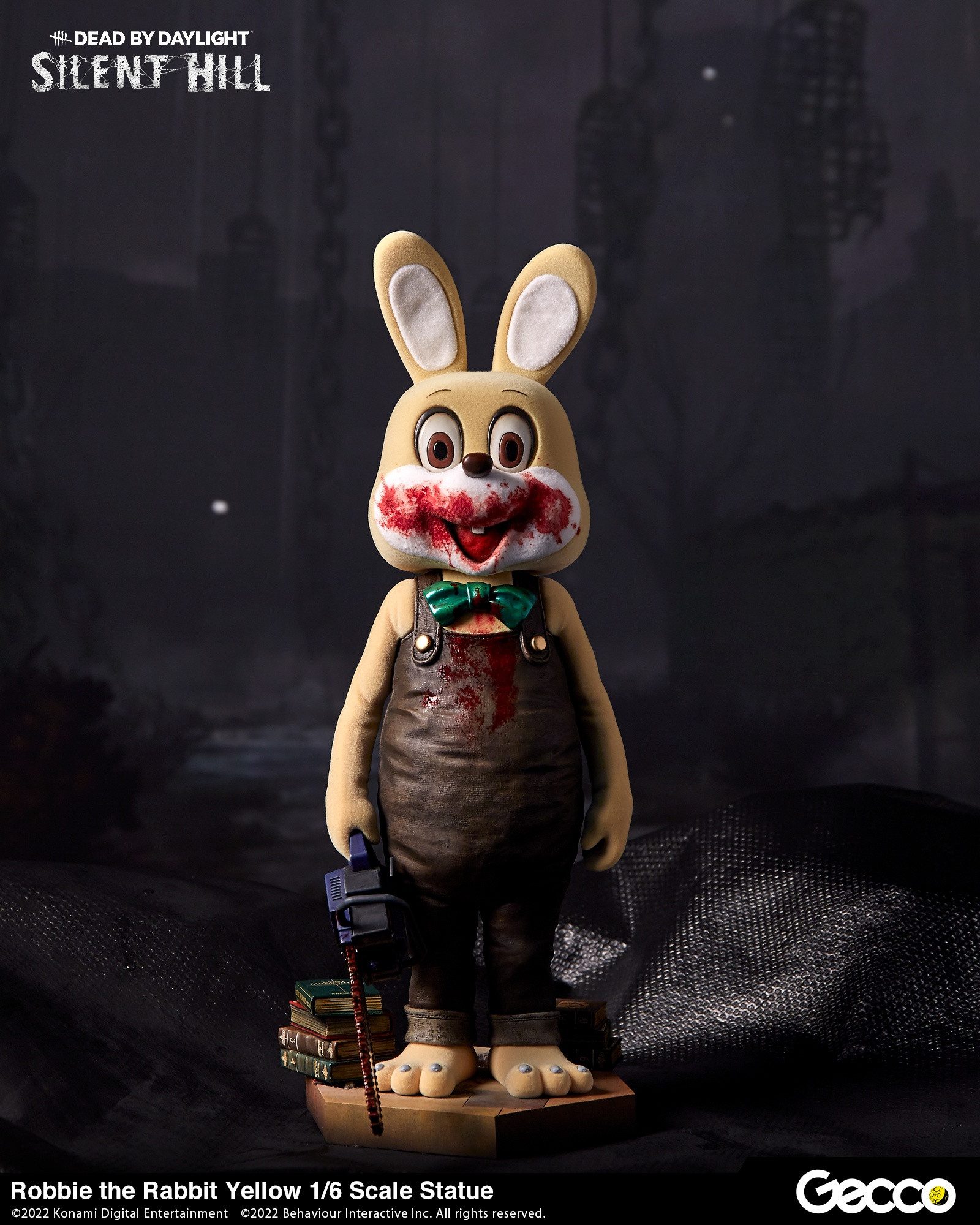 Gecco Sammelfigur SILENT HILL X DEAD BY DAYLIGHT ROBBIE THE RABBIT STATUE YELLOW