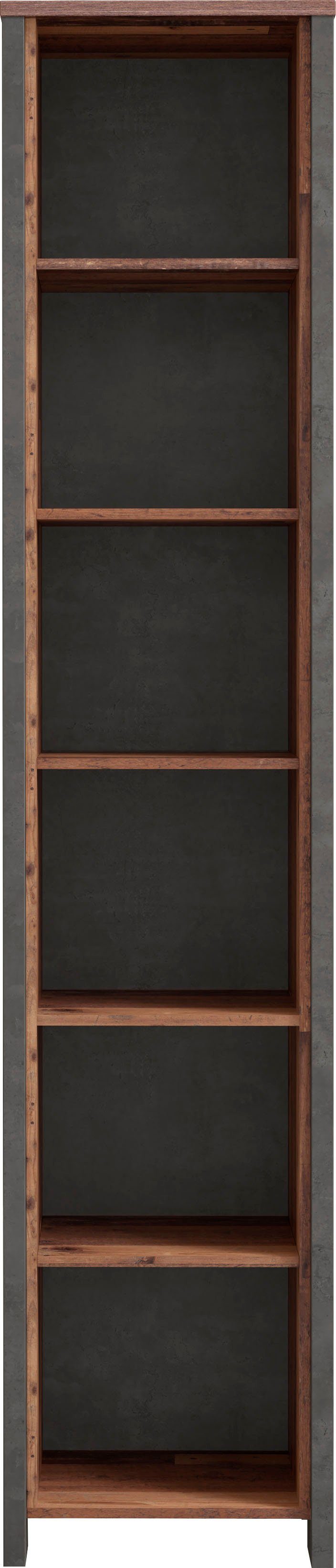 FORTE Aktenregal Clif, Bücherregal im Industriestil, Höhe 220,7 cm