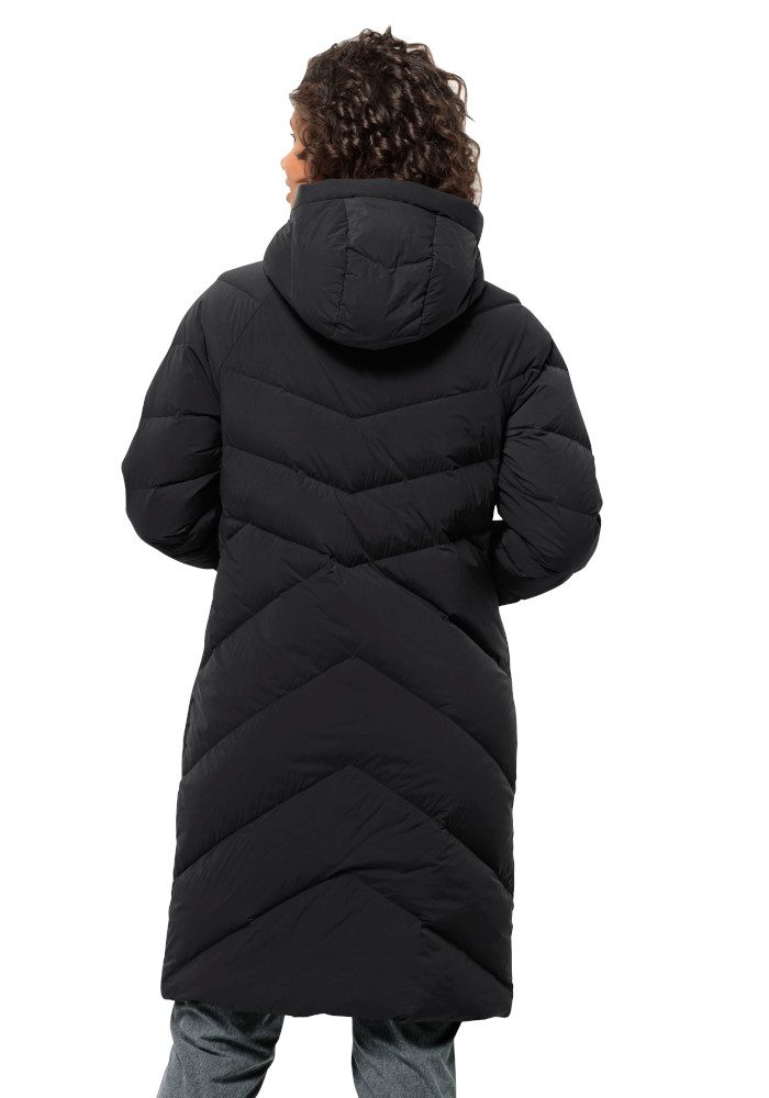Jack Wolfskin Daunenmantel MARIENPLATZ COAT W RDS Daunenmantel, warm, winddicht und wasserabweisend