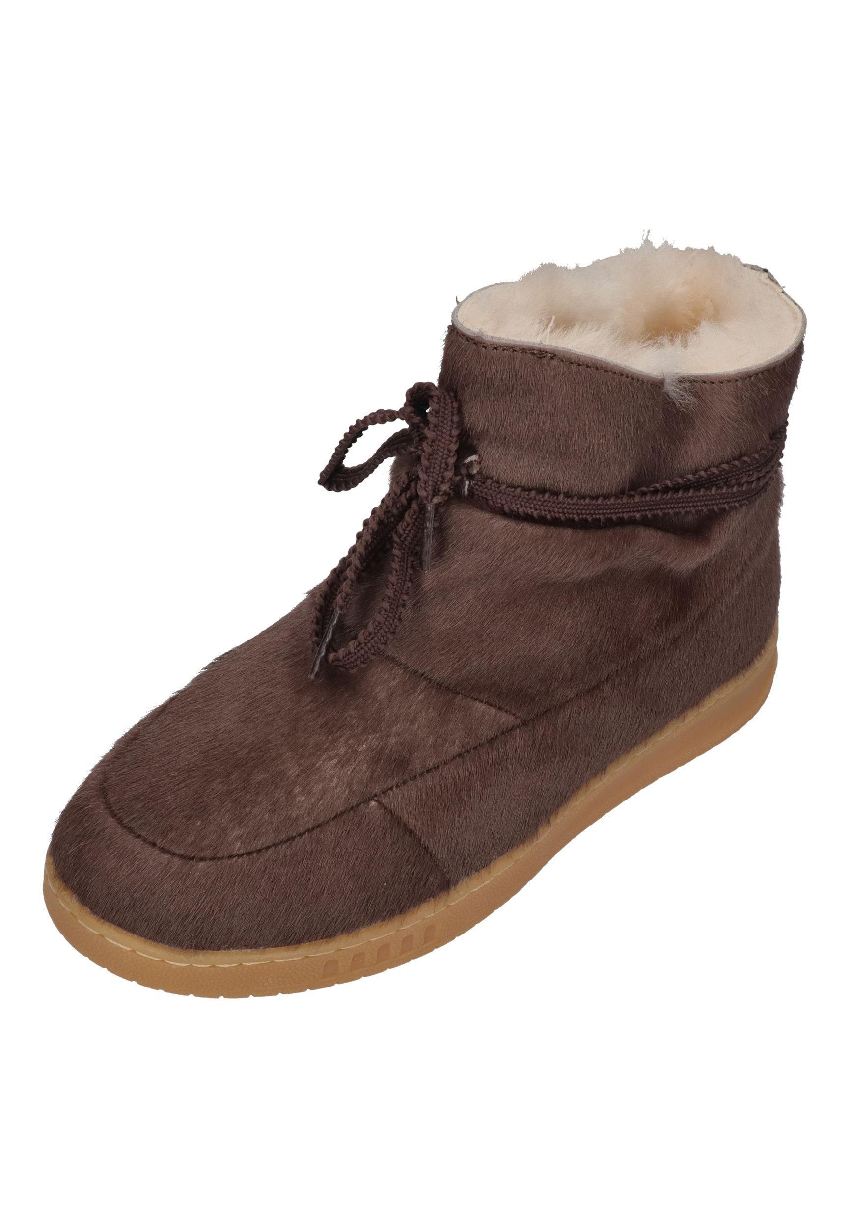 HUB QUEEN 2.0 Stiefelette Pony Dark Coffee Lt. Gum