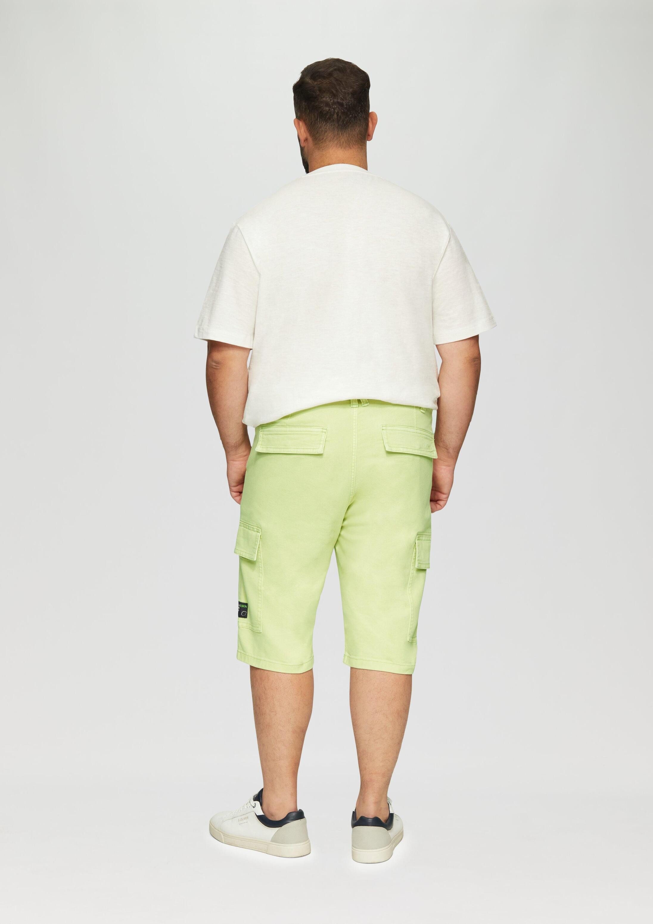 s.Oliver Shorts Jeans-Hose CASBY Jeans-Shorts / Relaxed Fit / High Rise / Straight Leg / Cargotaschen