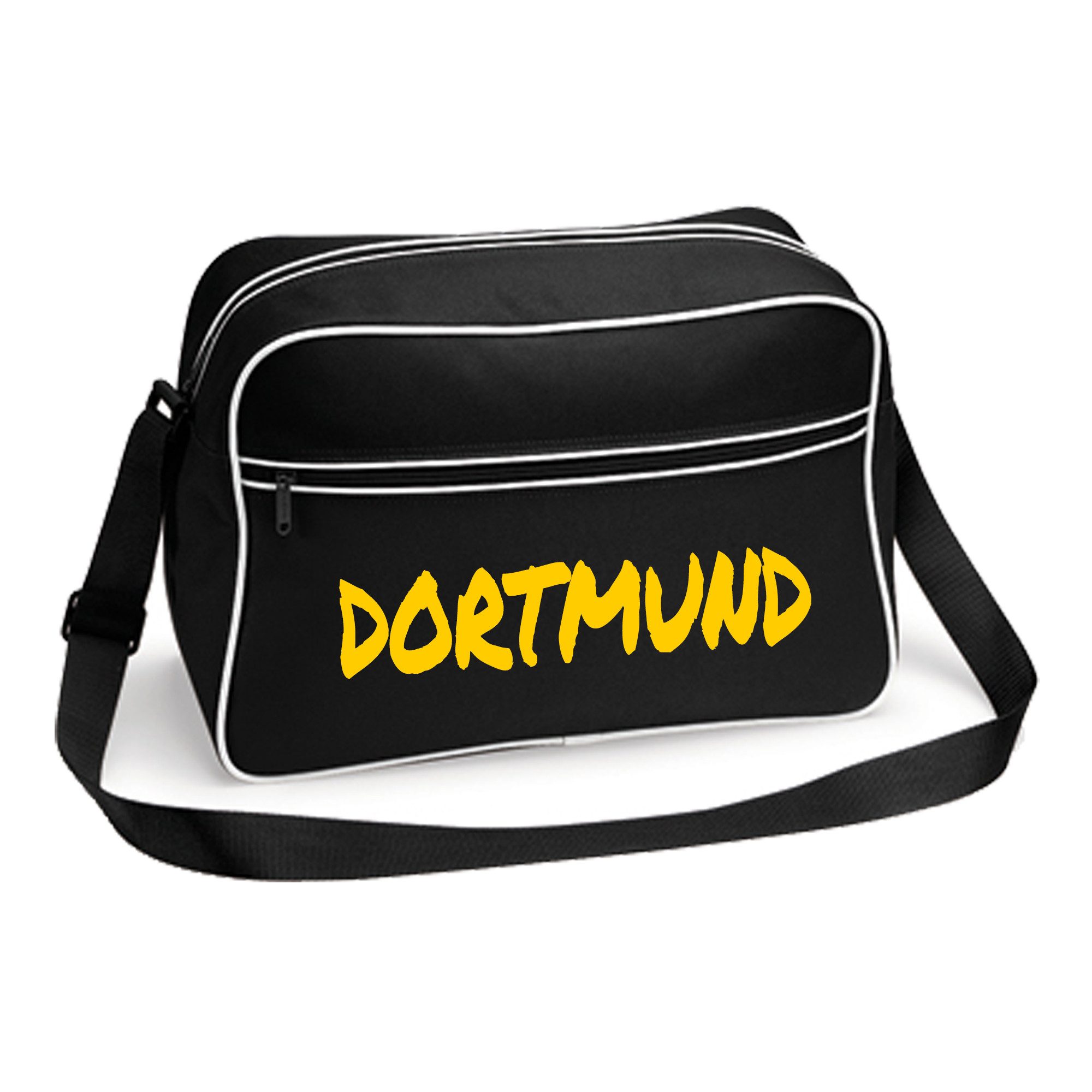 multifanshop Schultertasche Dortmund - Textmarker - Tasche