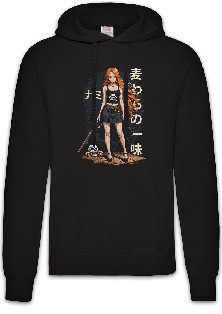 Hoodie Anime Nami Herren Hoodie One Pirate Adventure Anime Piece D Luffy