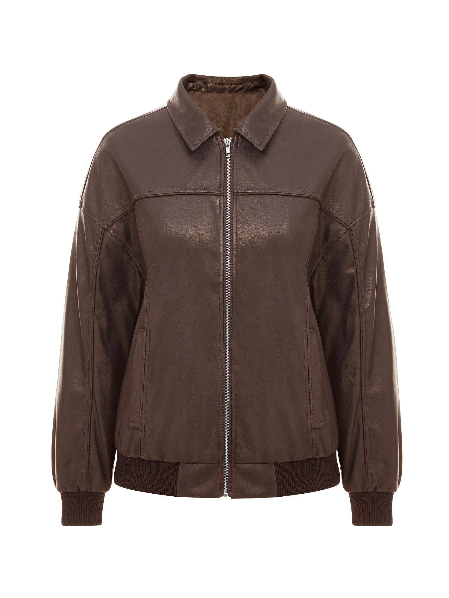 Imily Bela Lederjacke Damen Lässige Motorradjacken günstig online kaufen