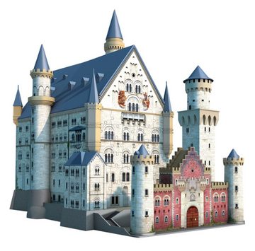 Ravensburger Puzzle Ravensburger 3D Puzzle 12573 - Schloss Neuschwanstein - 216 Teile -..., 216 Puzzleteile