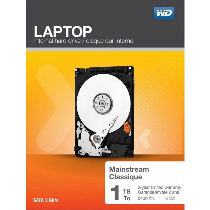 Western Digital Laptop Everyday HDD-Festplatte (1 TB) 2 5&quot