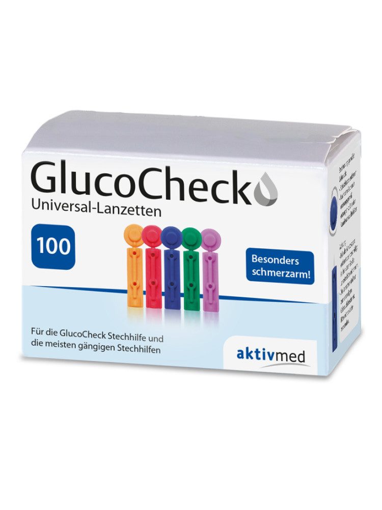 GlucoCheck Lanzetten GlucoCheck Universal-Lanzetten, 100 Stück