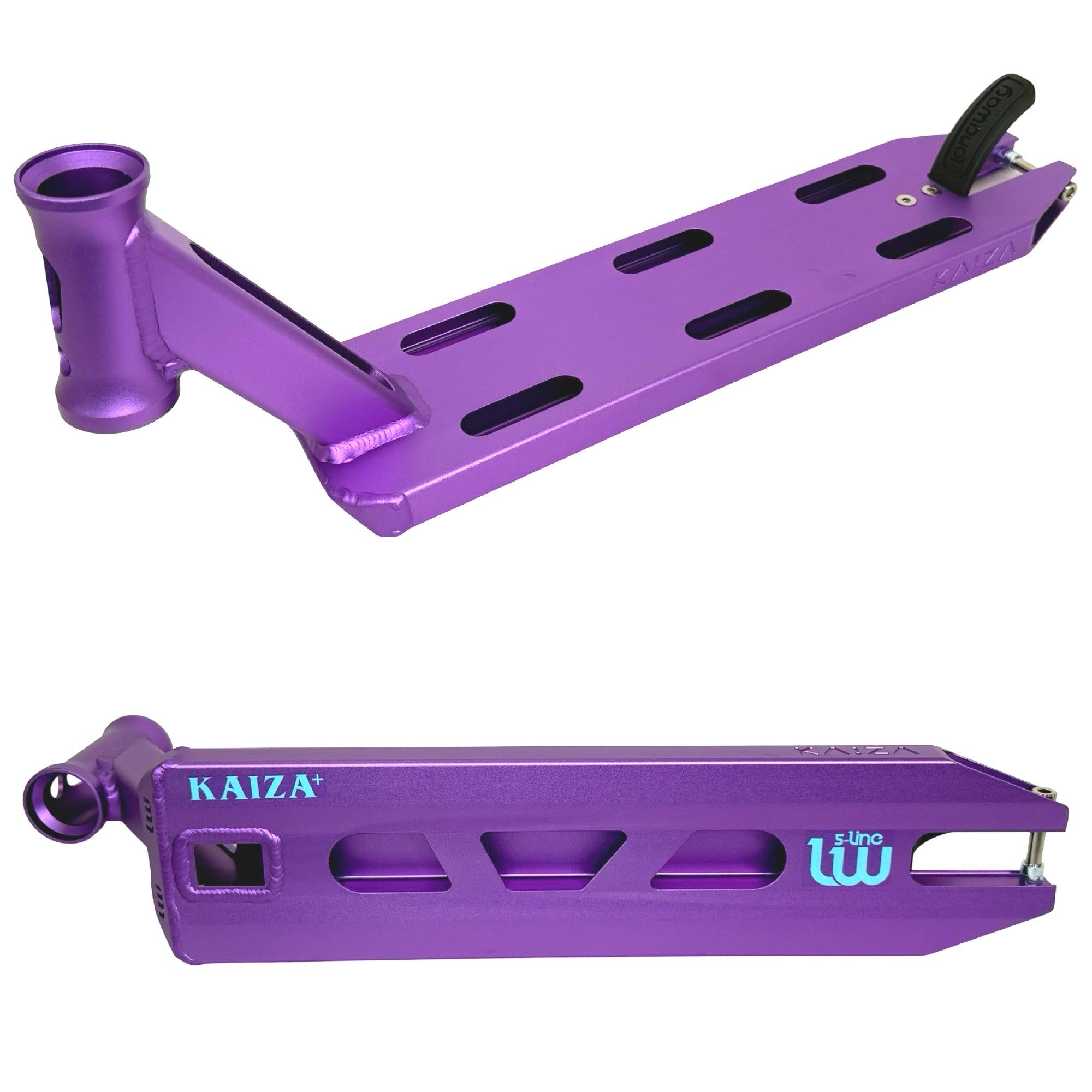 Stuntscooter Longway Kaiza V4 Stunt-Scooter Deck 480mm 1085g Lila