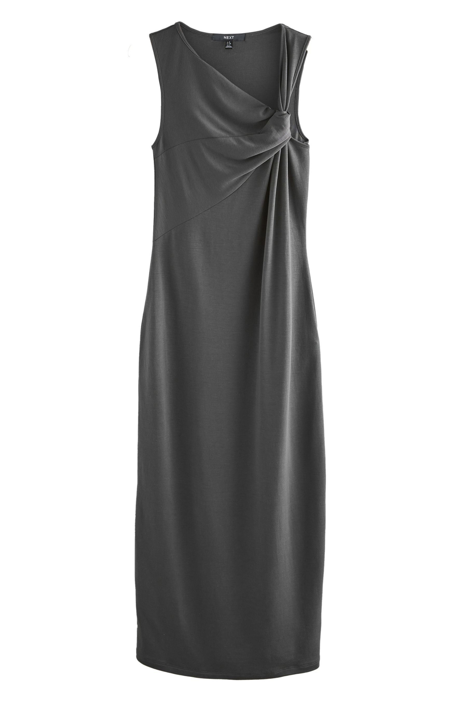 Next Jerseykleid Fließendes Maxikleid mit Zierdrehung günstig online kaufen