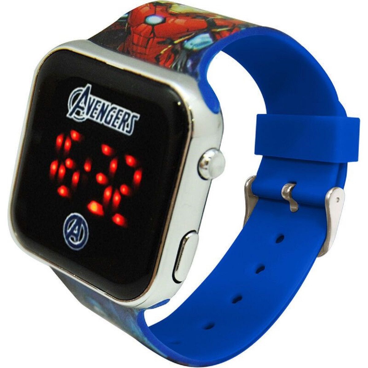 The AVENGERS Digitaluhr LED Armbanduhr Digitales Display für Superhelden-Fans