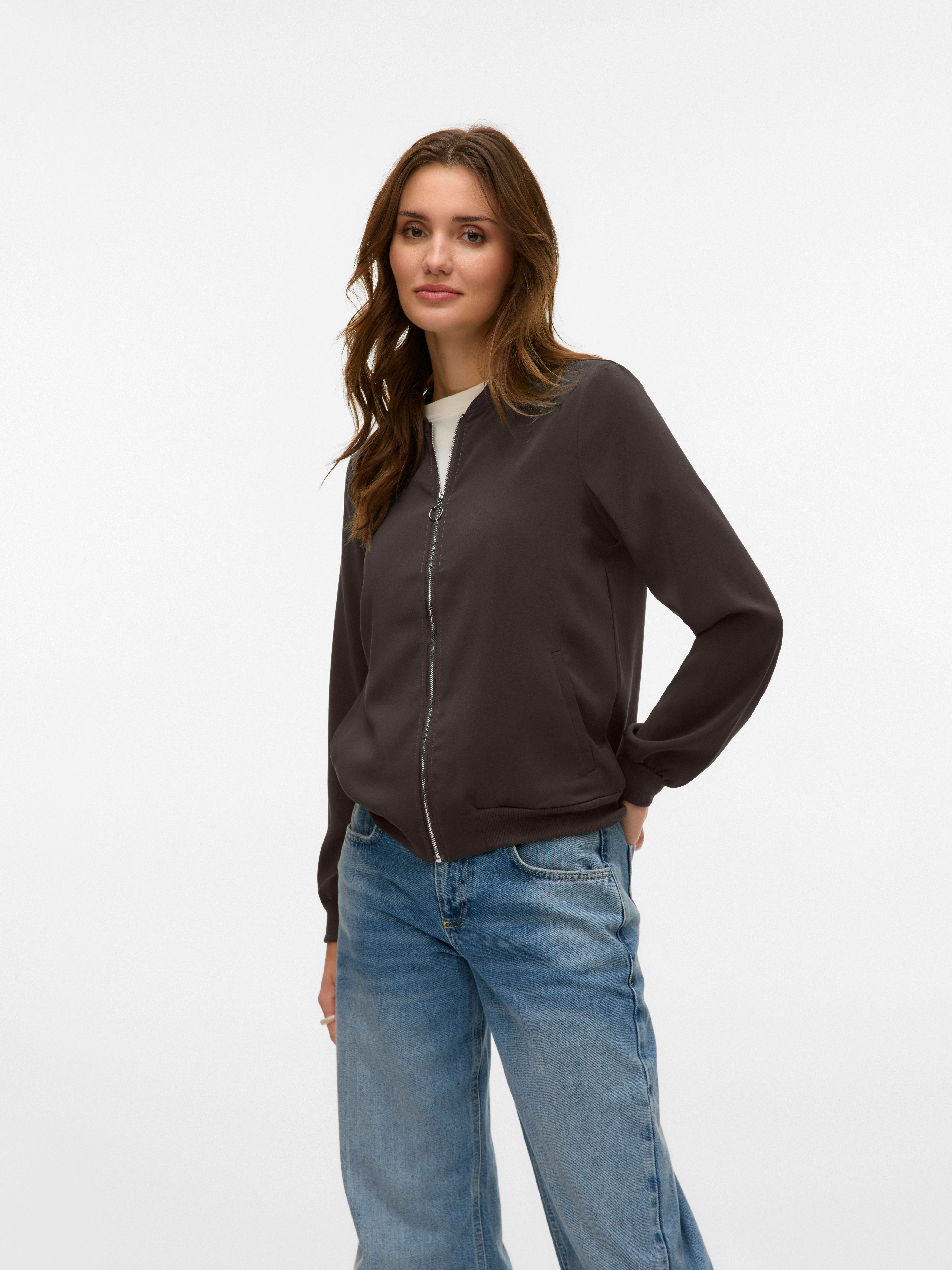 Vero Moda Bomberjacke VMCOCO L/S BOMBER NOOS in modisch kurzer Form günstig online kaufen