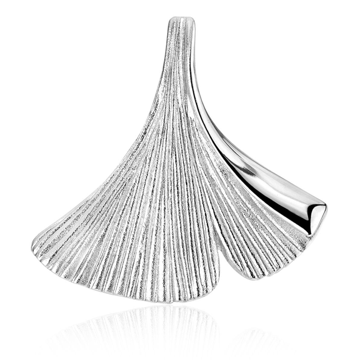 Materia Kettenanhänger Gingko / Gingkoblatt Silber günstig online kaufen