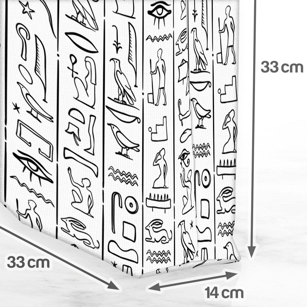 Nofretete Henkeltasche Sphinx Pharao Pyramide Nil (1-tlg), Ägypten VOID Hieroglyphen Tuta Tempel