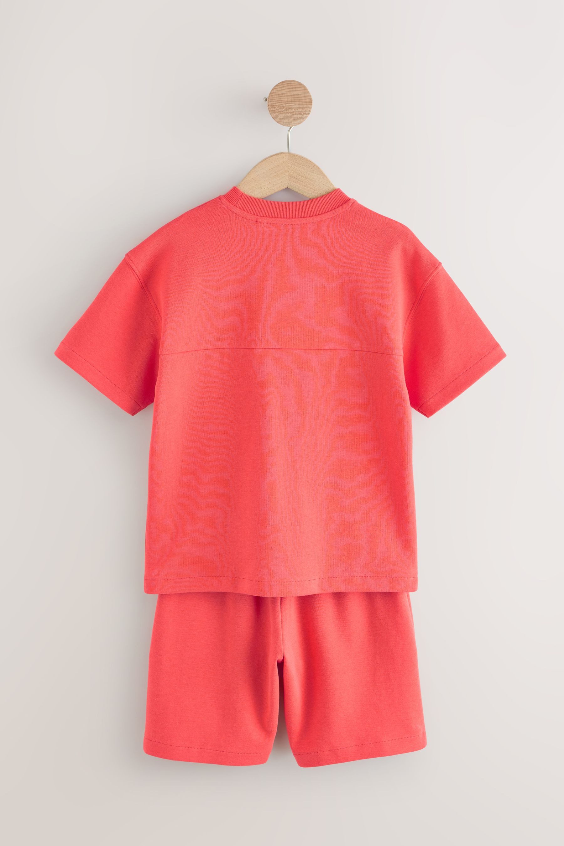 Next T-Shirt & Shorts Schweres T-Shirt/Shorts günstig online kaufen