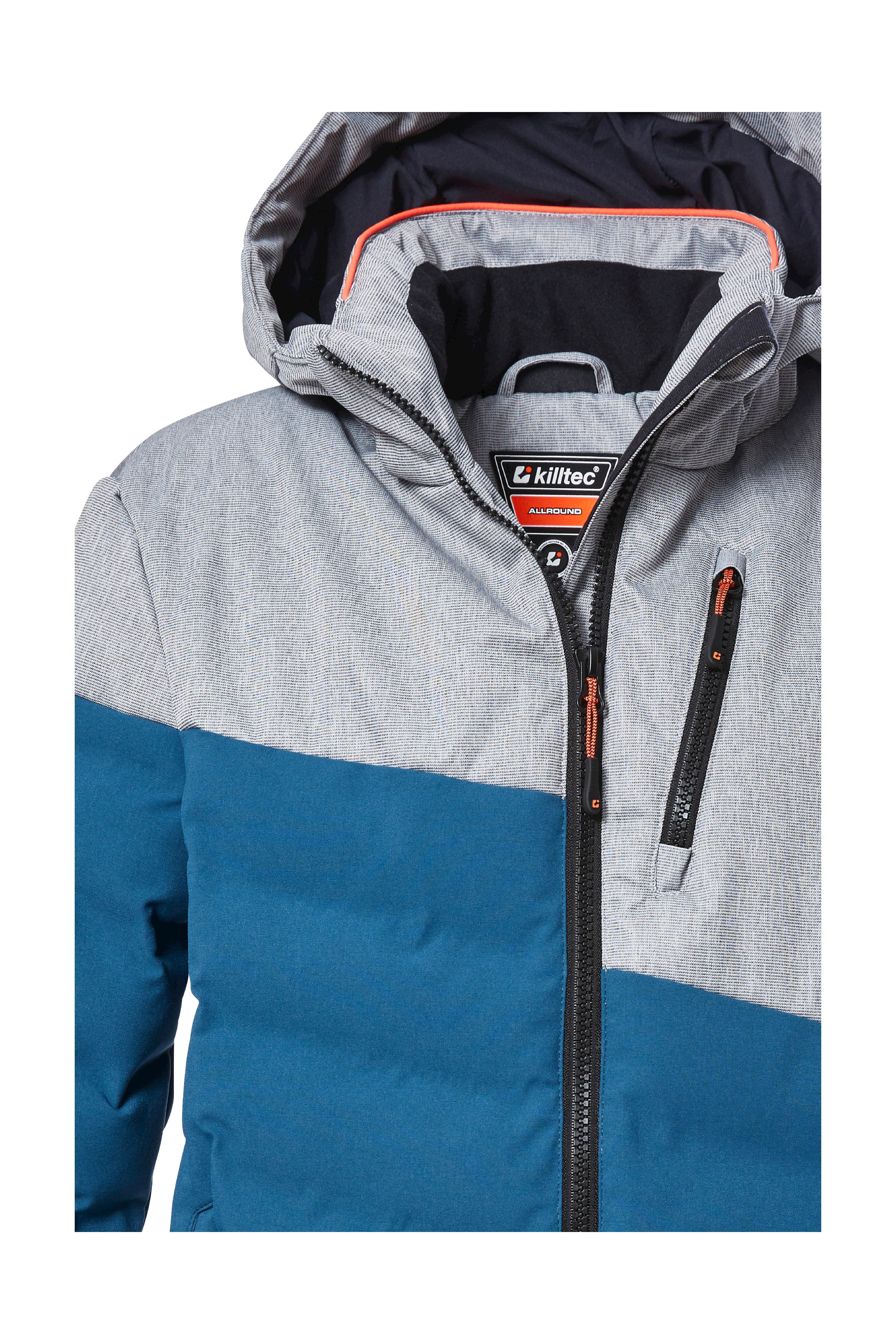 Killtec Skijacke KSW 172 BYS SKI QLTD JCKT Wasserabweisende, atmungsaktive Winterjacke im Colourblock-Design