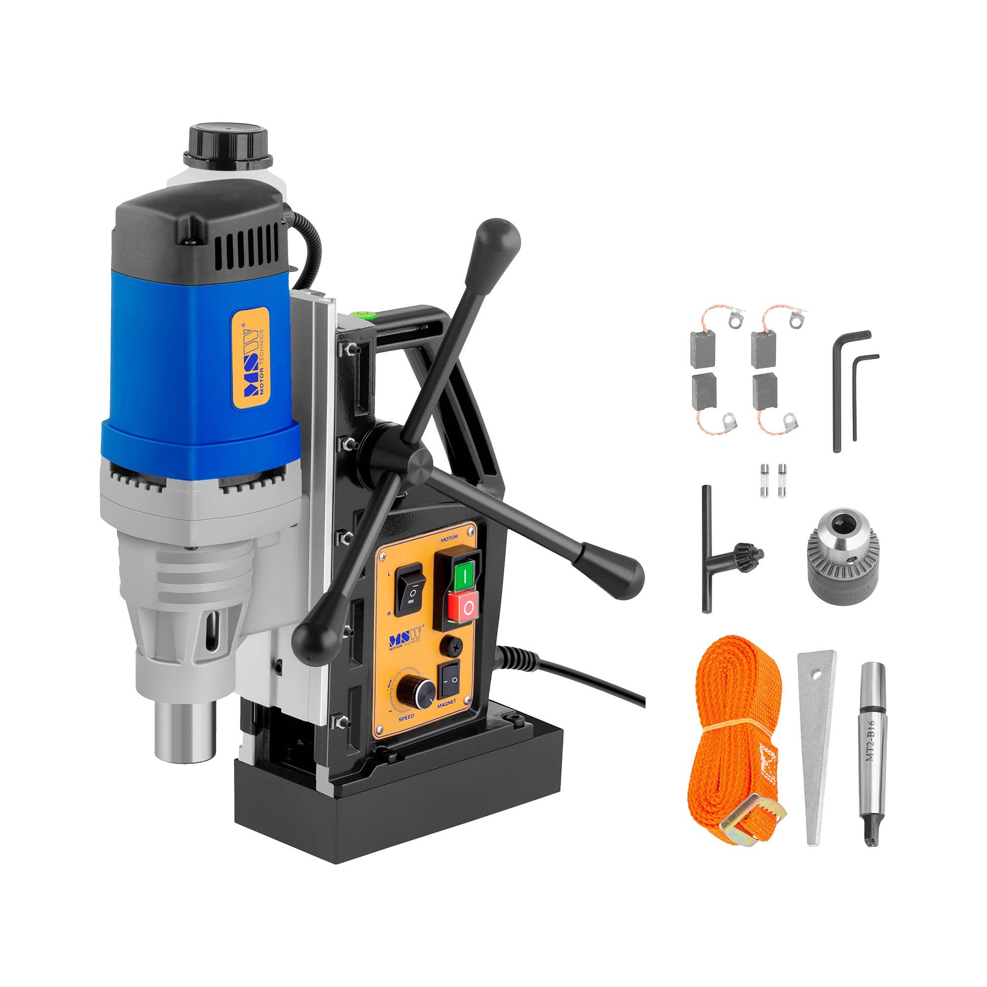 MSW Kernbohrmaschine 1680W Magnetbohrmaschine Kernbohrer Magnet Bohrmaschine, 230 V, verschiedene Produktvarianten