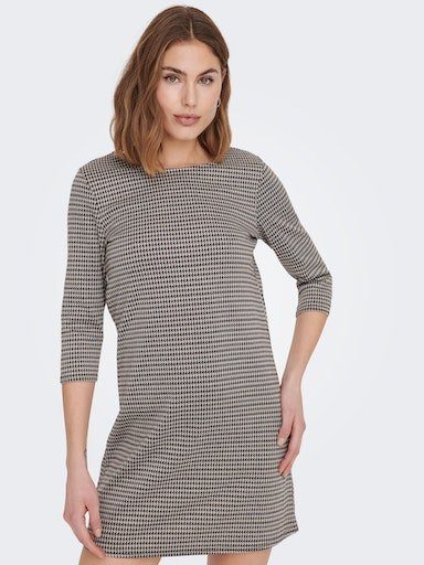 ONLY Jerseykleid ONLBRILLIANT 3/4 CHECK DRESS günstig online kaufen