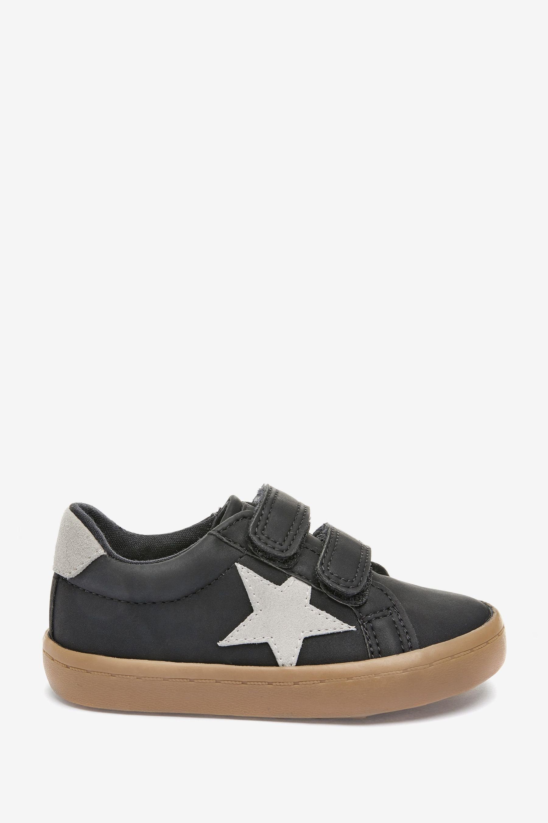 Next Schuhe mit Klettverschluss und Sterndesign Sneaker (1-tlg) Black