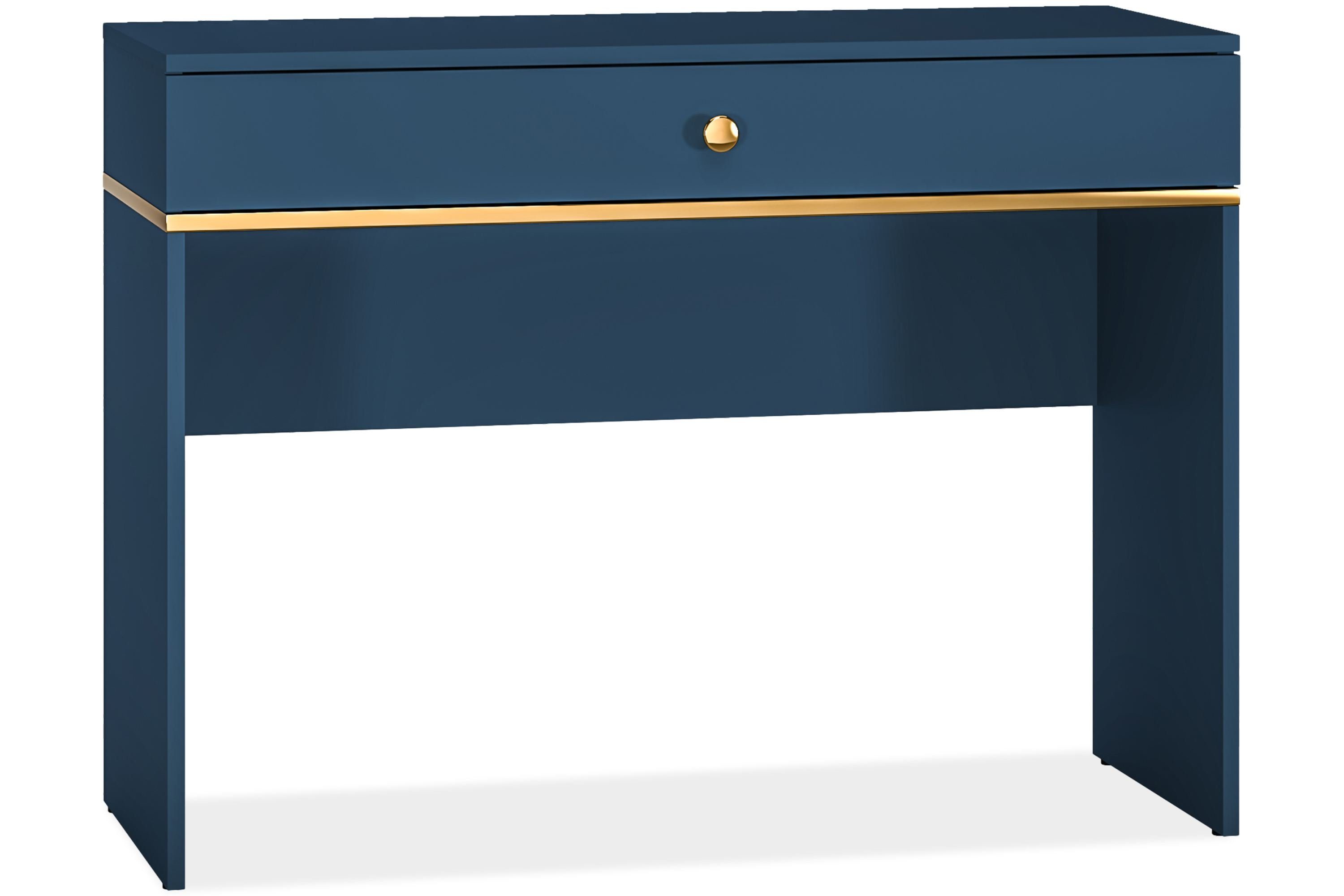 Konsimo Schminktisch ARICIA Schreibtisch, hergestellt in der EU, Soft-Close-Funktion, mit Schublade