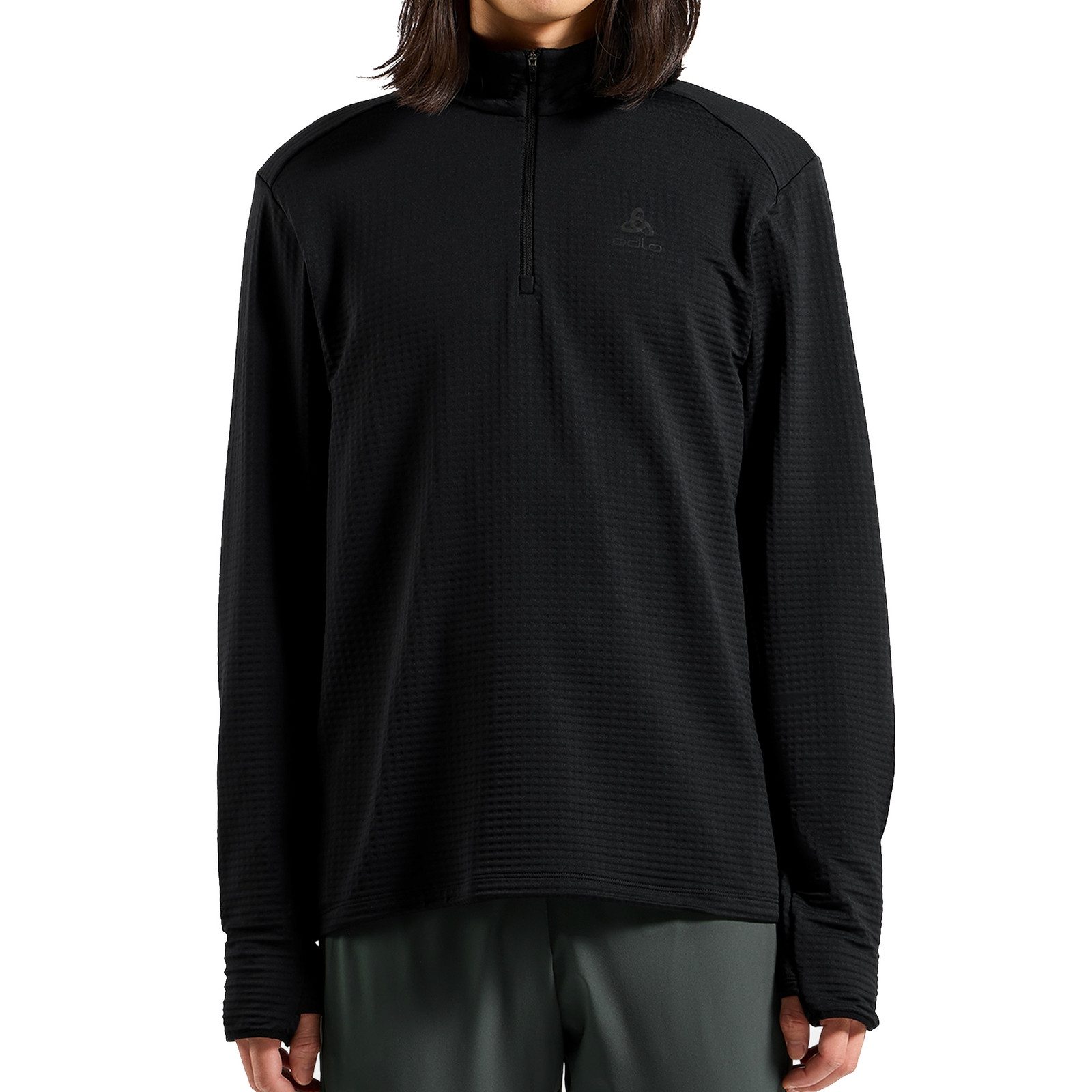 Odlo Laufshirt Essential Thermal mit Waffelstruktur