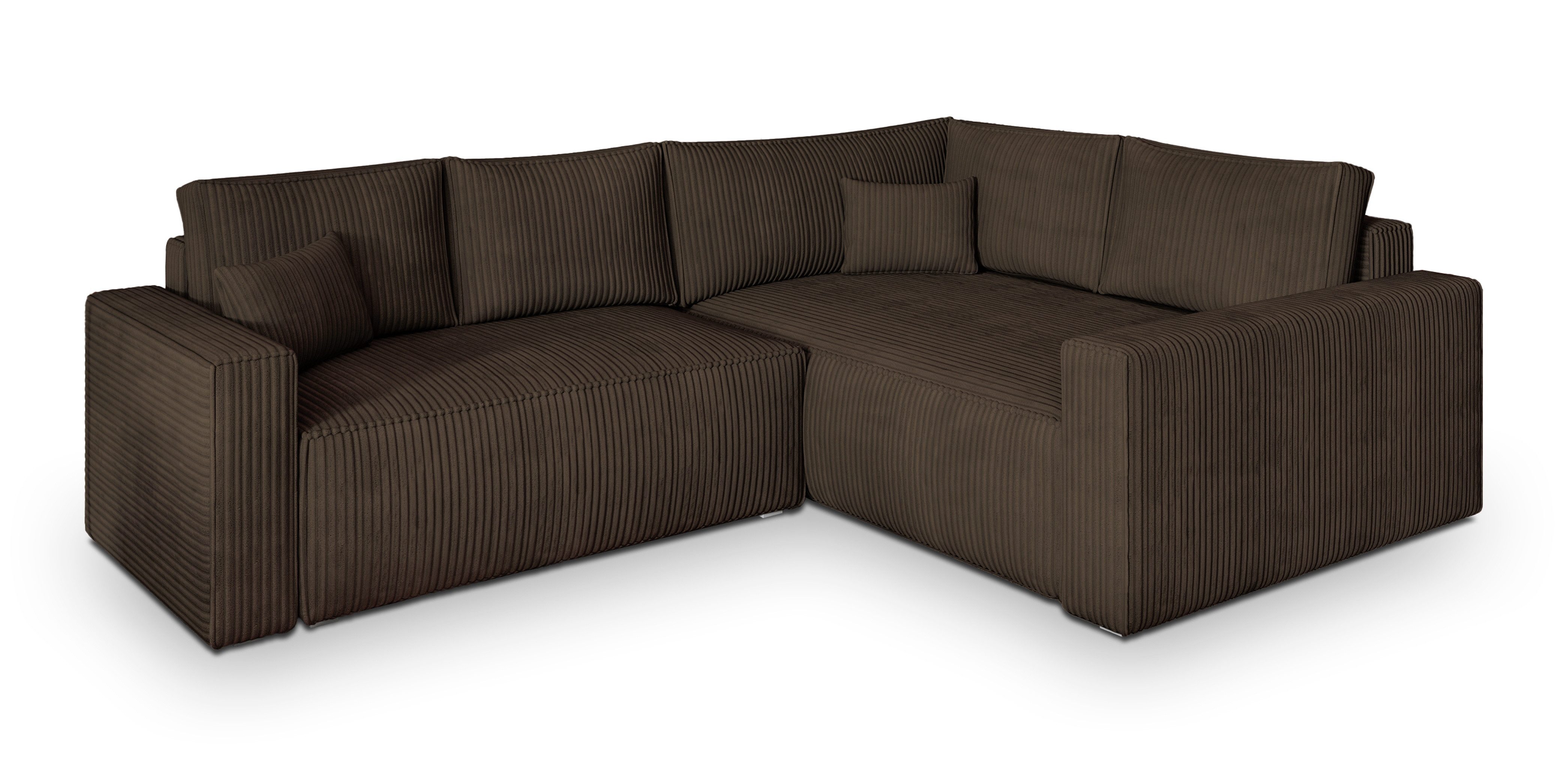 Masseno Ecksofa ERONIS mit Schlaffunktion L-Form, günstig online kaufen