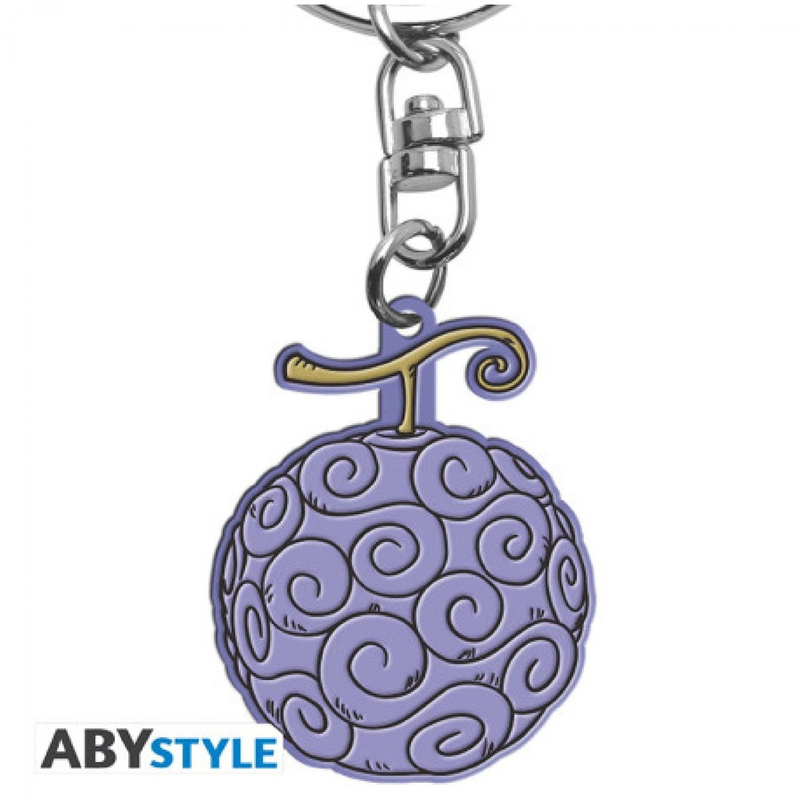 ABYstyle Schlüsselanhänger ONE PIECE - Keychain PVC - Gum-Gum Devil Fruit