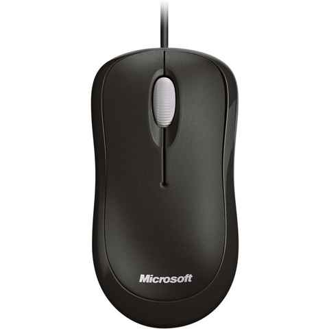 Microsoft Basic Optical ergonomische Maus (kabelgebunden)