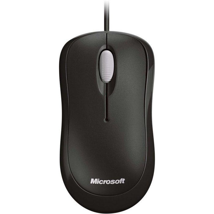 Microsoft Basic Optical ergonomische Maus (kabelgebunden)